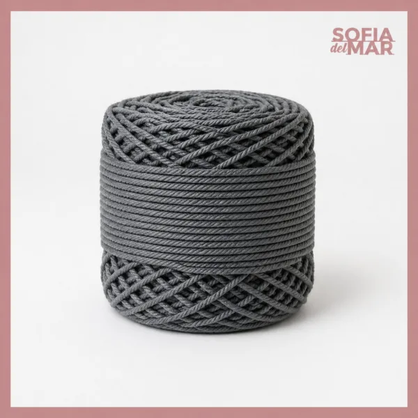 hilo macrame gris barranquilla