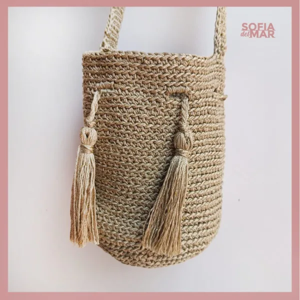 mochila crochet hilo zedar sofia del mar