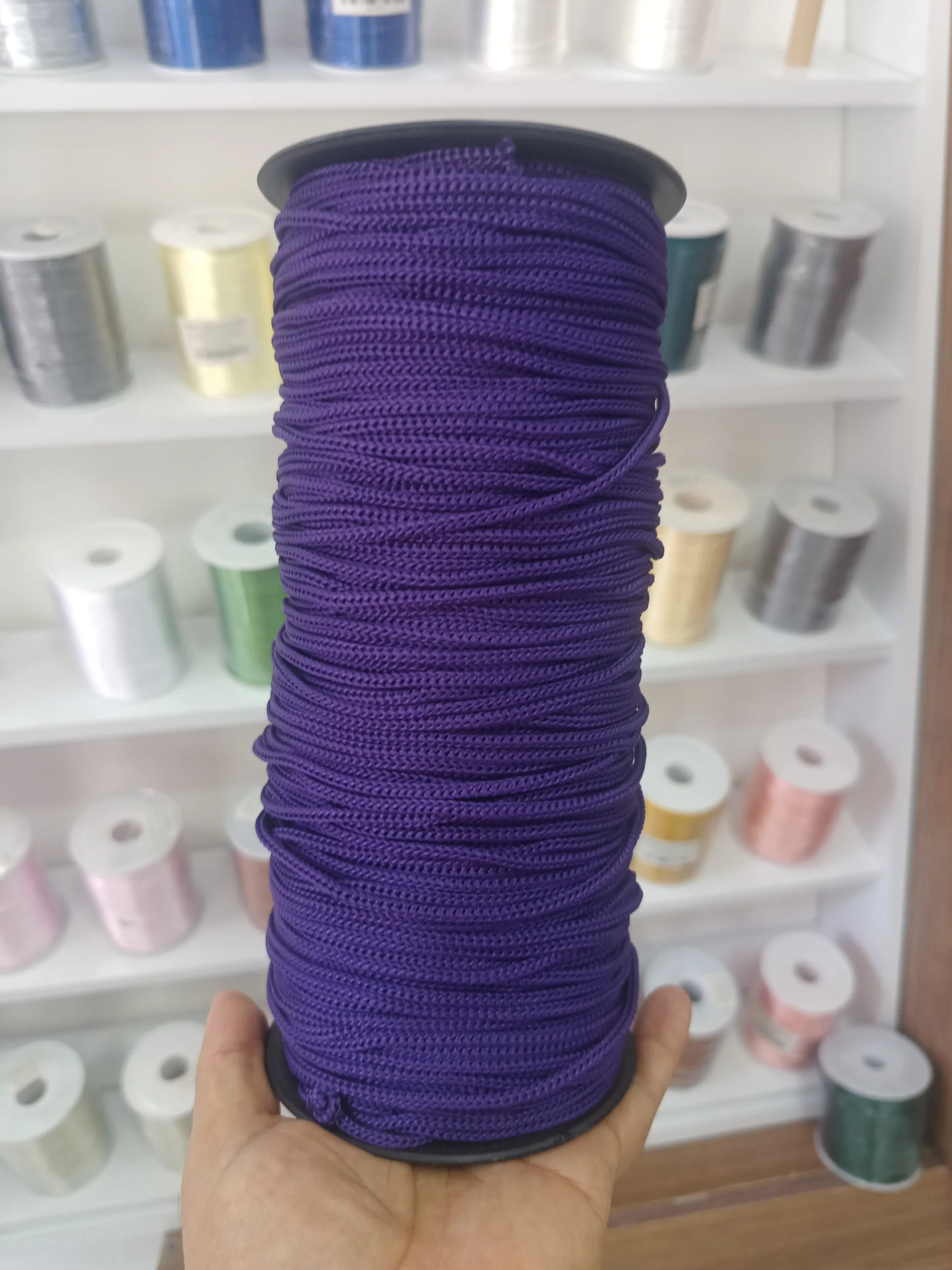 Cordón Polipropileno morado 500gr