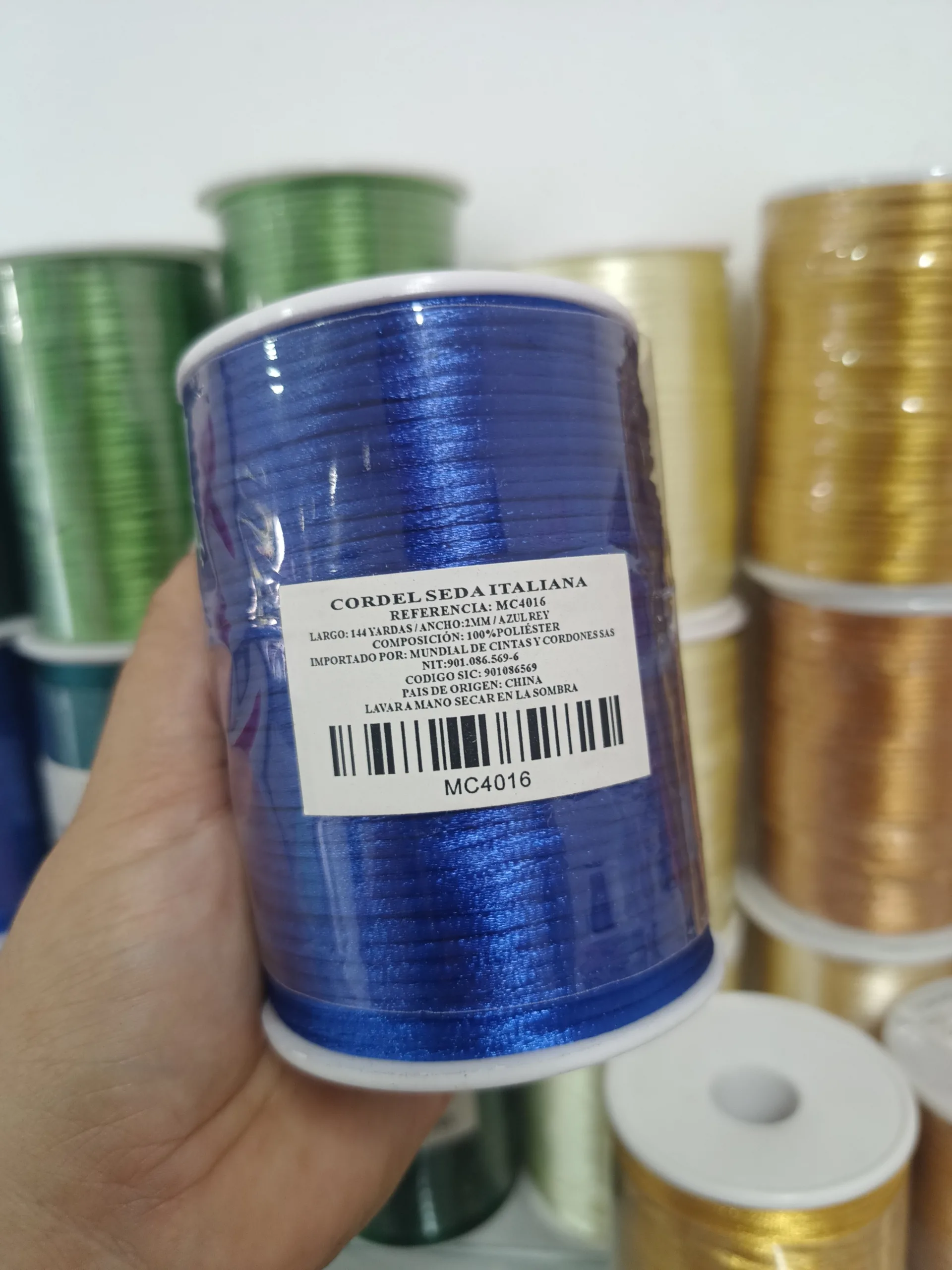 Cola de ratón – Azul rey MC4016 – 144 yds