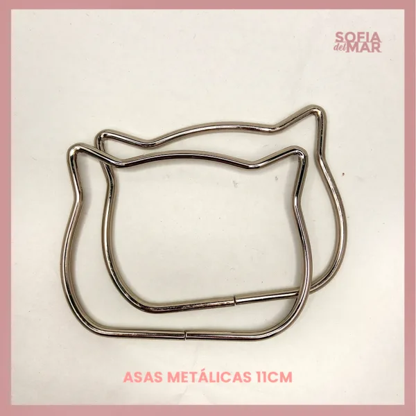 Asas-para-bolsos-crohet-metalicas-en-forma-de-gato