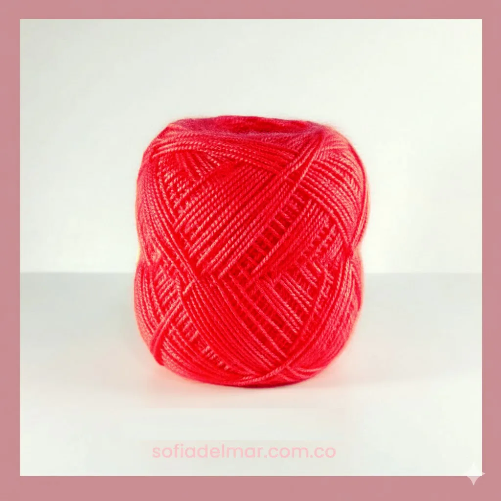Hilo coral – Coral Neón 6420 – 50 gr