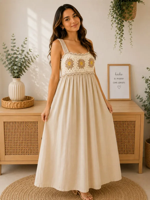 VEstido crochet