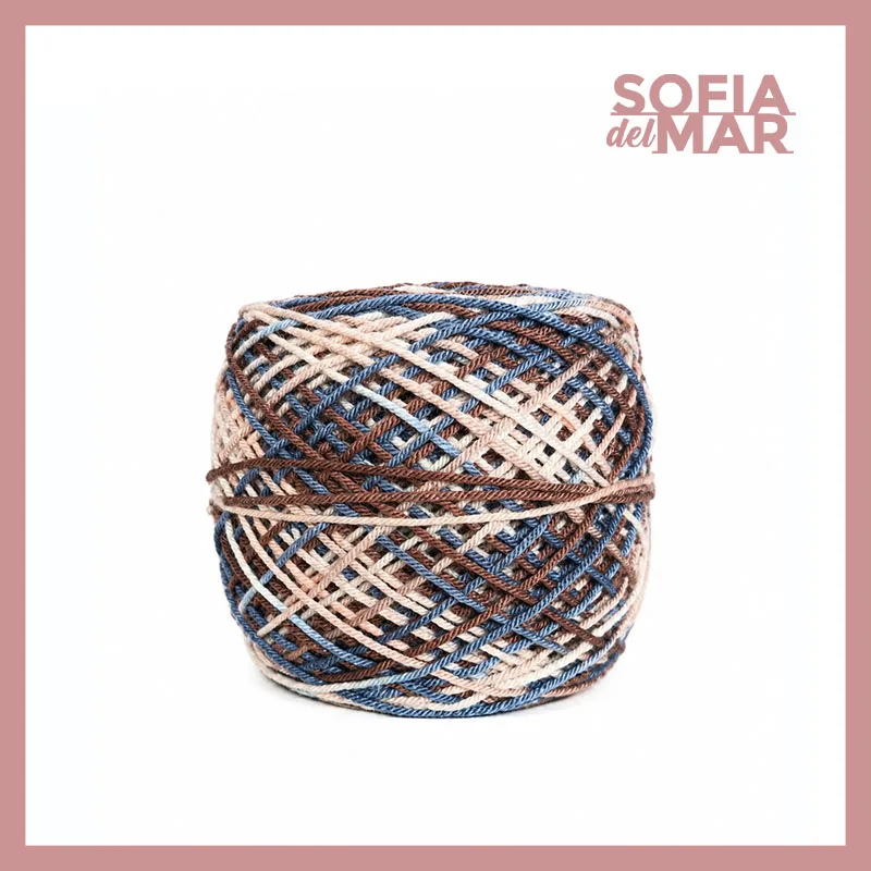 Macrame – matizado navy – 2mm – 100gr