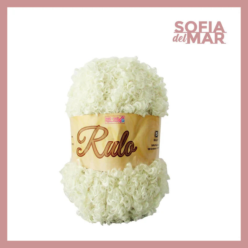 Lana Rulo – Color 404 Crudo – 100gr